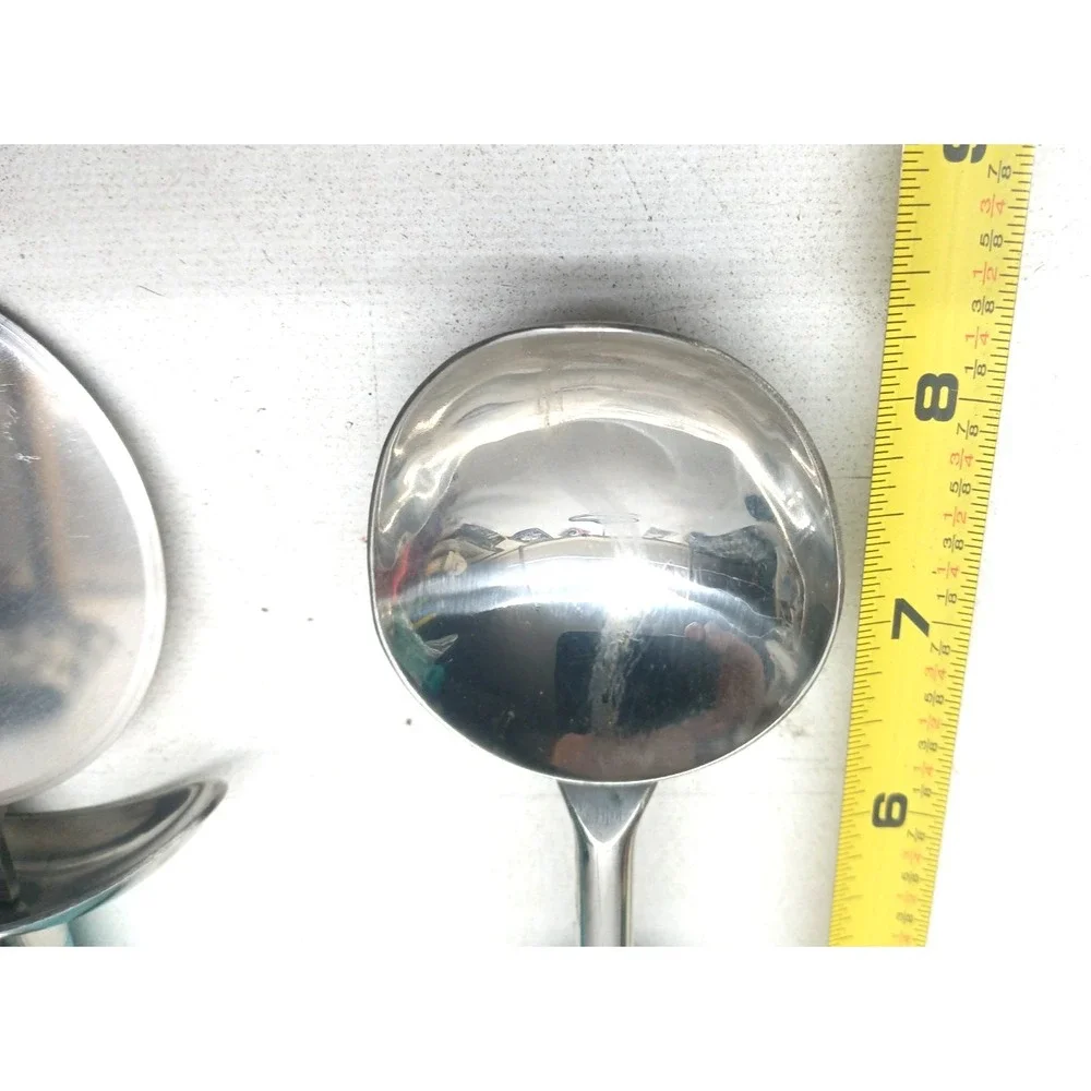 Cuisinart Turquoise Aqua Handle‎ Stainless Ice Cream Scoop, Round Pizza Cutter